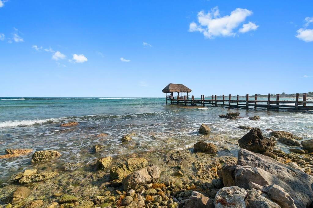 3 Bedroom Luxury Condo Next To Beach & Pools, Ac And Internet Akumal Esterno foto