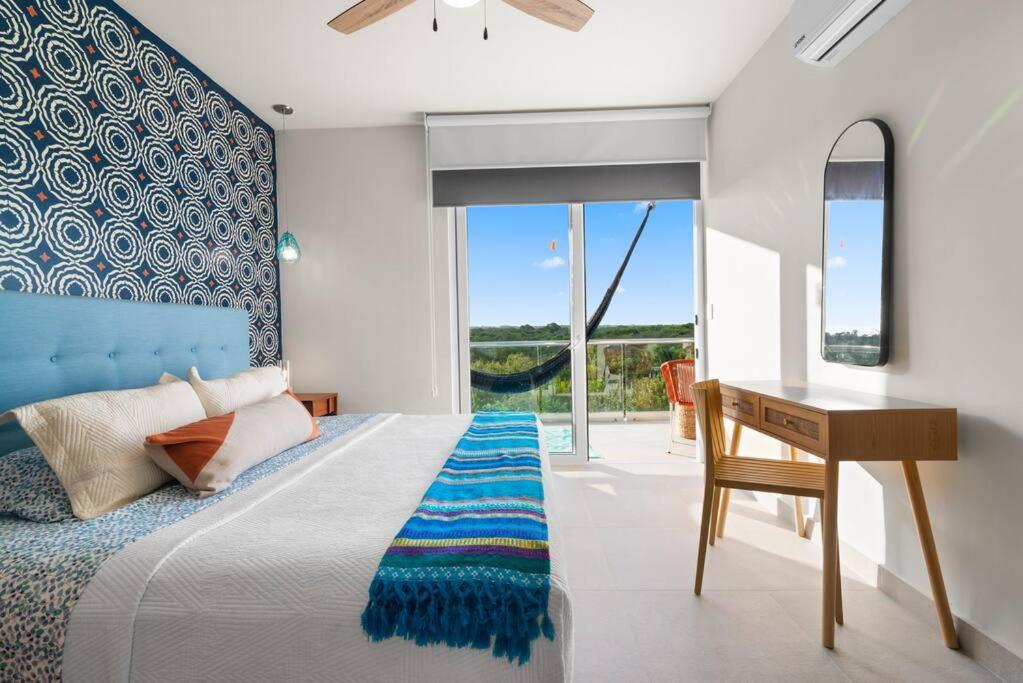 3 Bedroom Luxury Condo Next To Beach & Pools, Ac And Internet Akumal Esterno foto