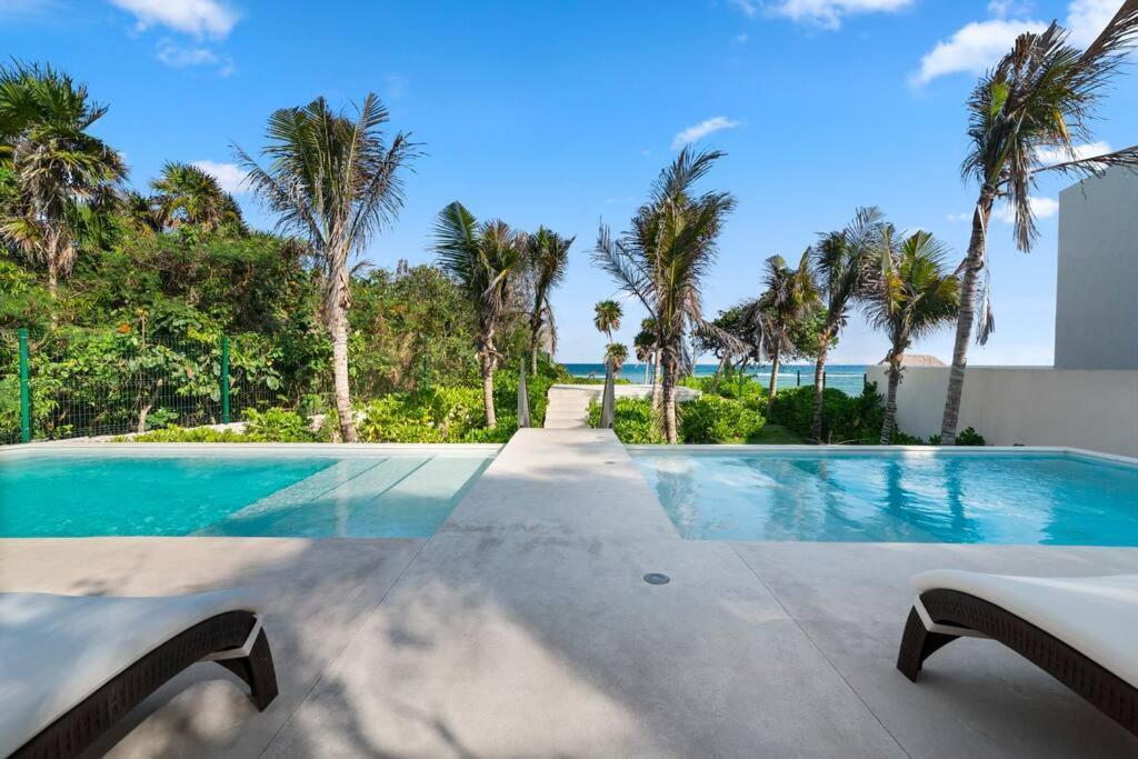 3 Bedroom Luxury Condo Next To Beach & Pools, Ac And Internet Akumal Esterno foto